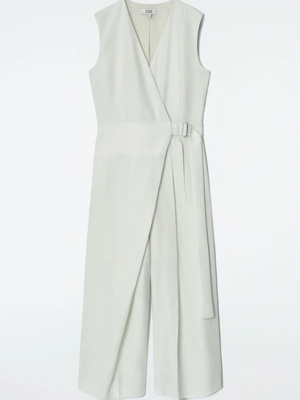 NWT COS Wrap Front Linen Jumpsuit
